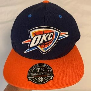 Mitchell & Ness OKC Hi Crown Fitted Hat